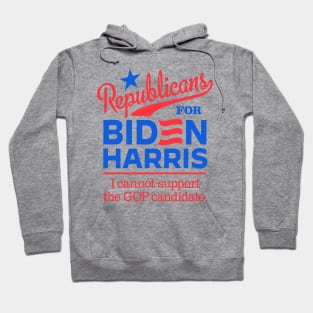 Republicans For Biden, I can't support the GOP candidate Hoodie